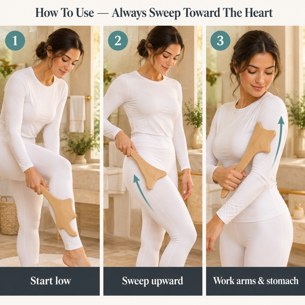 Body Sculpting Paddle Wooden Therapy