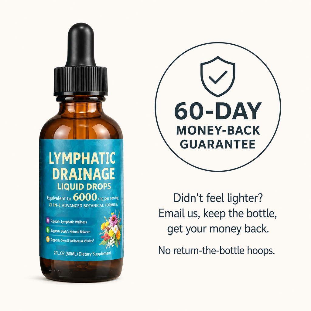 Lucenwell Lymphatic Drainage Drops: Reduce Bloating & Puffiness, 60ml
